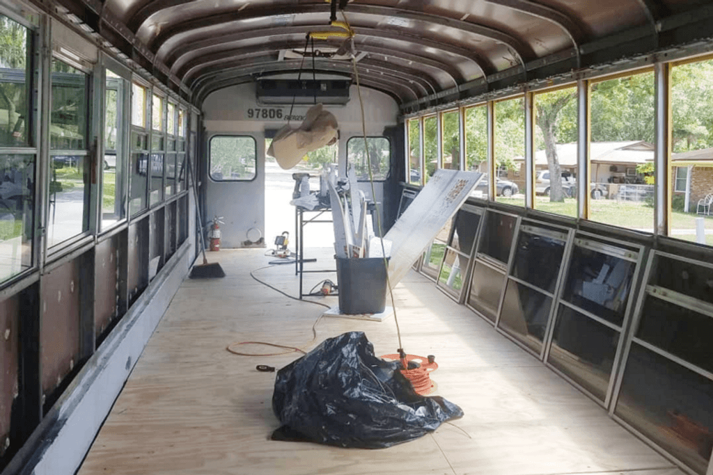 DIY Converted School Bus