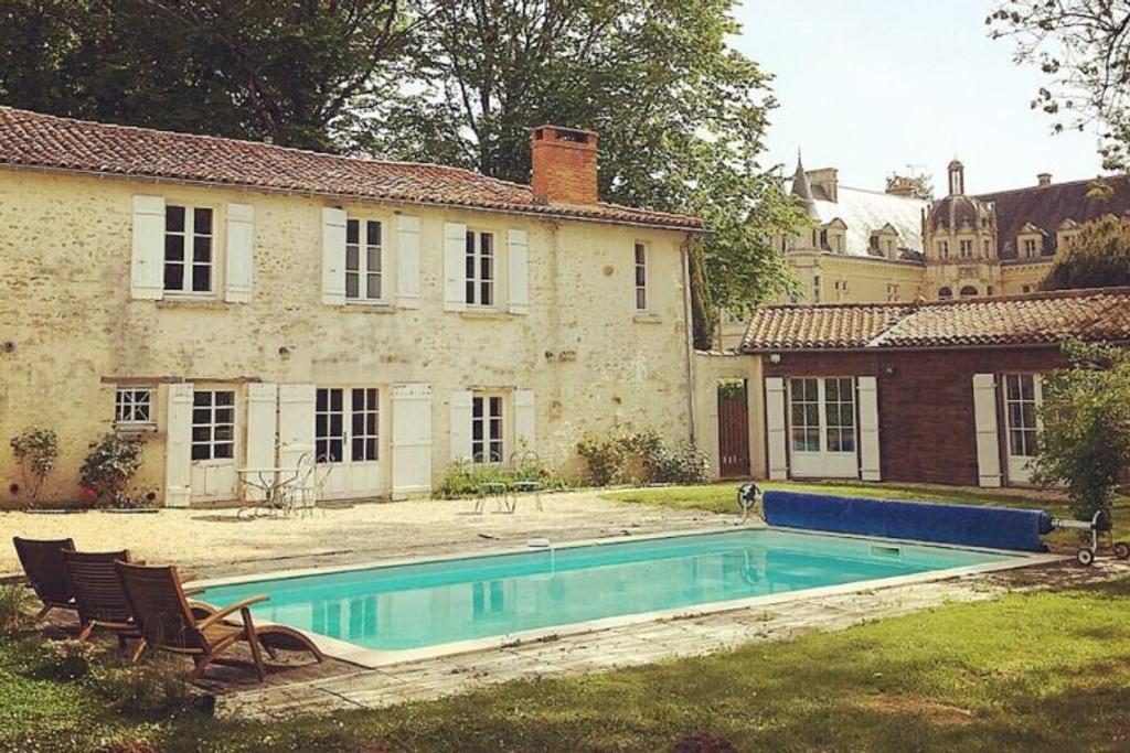 600-year-old renovated French chateau