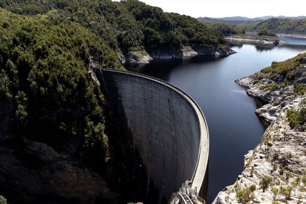 world's largest dam Tasmania 