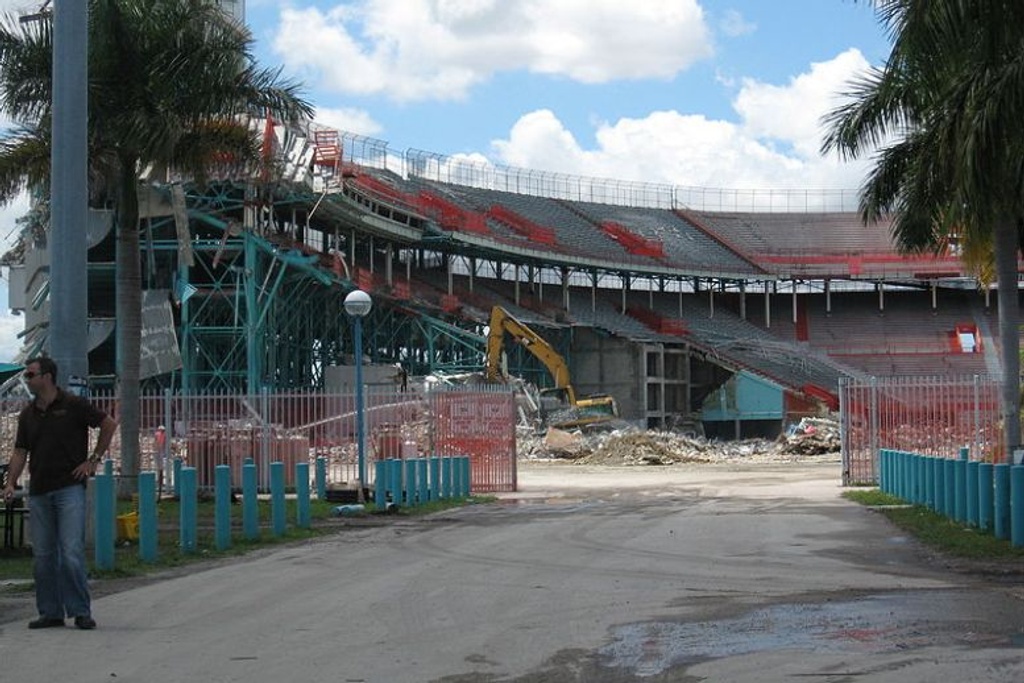 NFL abandoned stadiums today