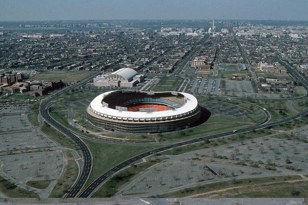 RFK Stadium then now