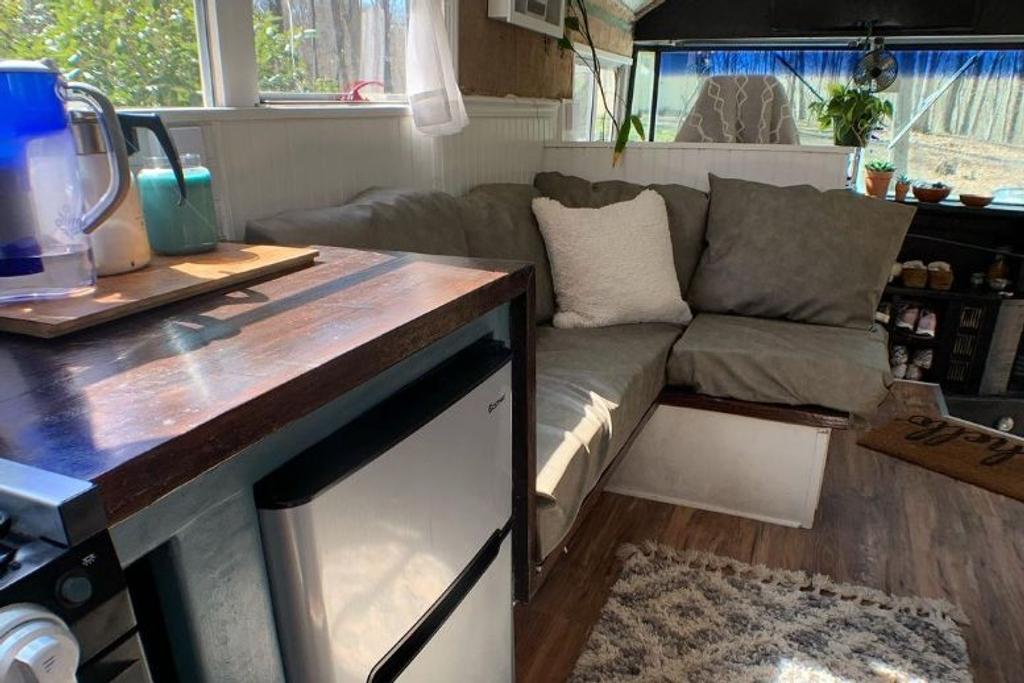 couch bus home renovation