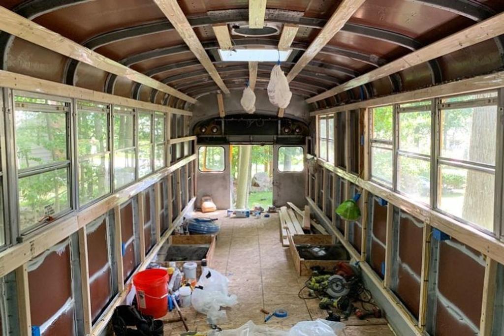 insulation bus transform home