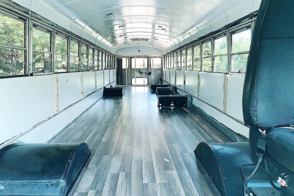 skoolie bus transform home