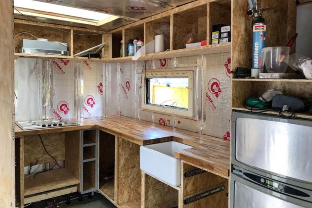 DIY renovation truck