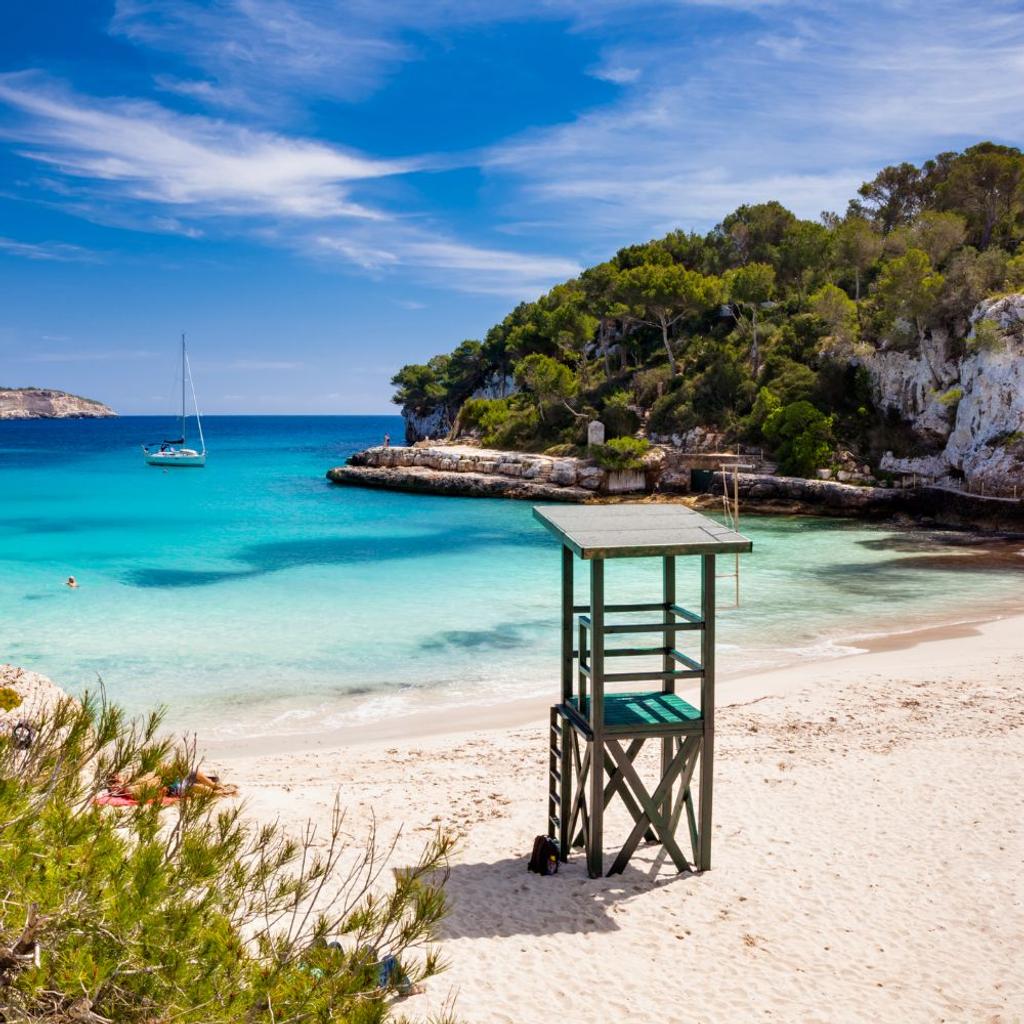 Mallorca Island White Beach