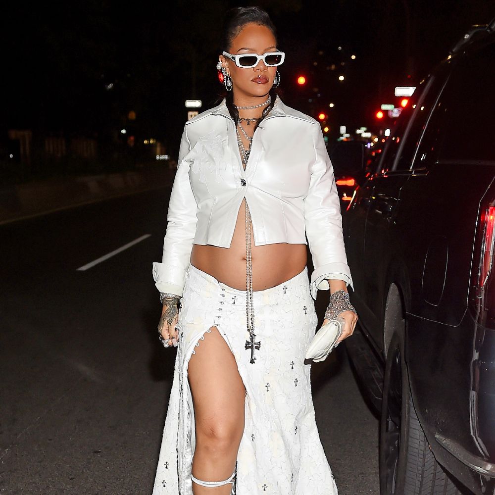 A Pregnant Rihanna Stuns In Louis Vuitton's New Speedy Handbag Campaign