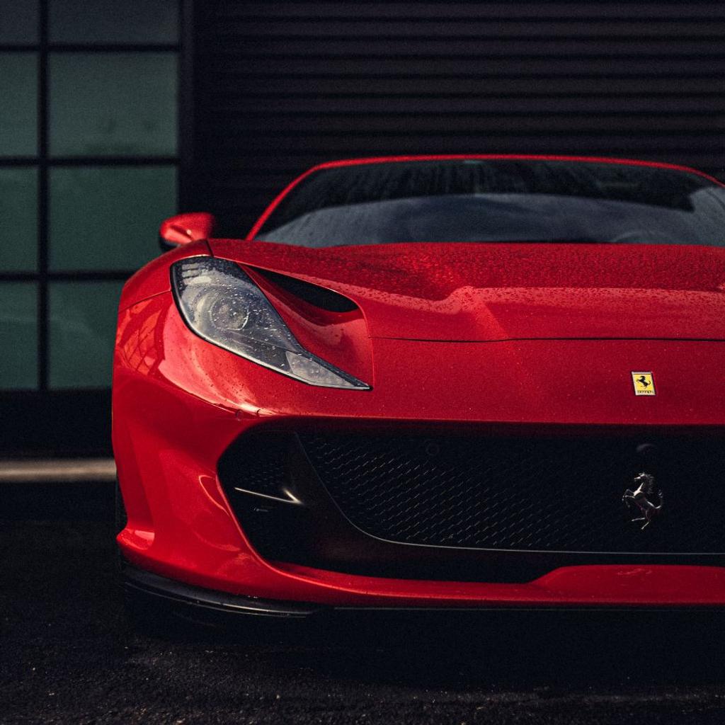 Ferrari luxury vehicle crypto